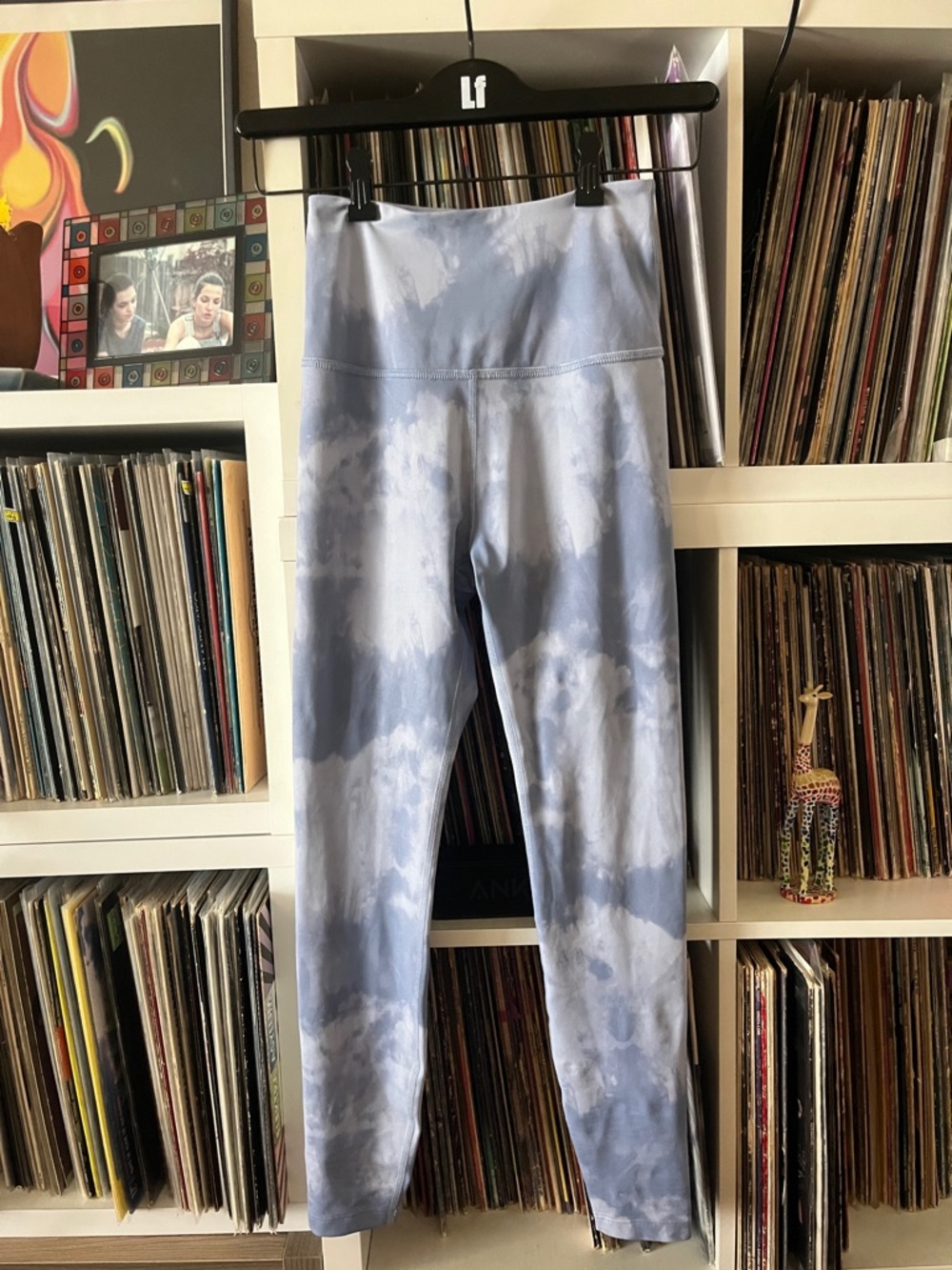 NEW Beyond Yoga lavender Leggings with watercolor Print XS